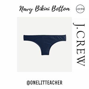 J.Crew Navy Bikini Swimsuit Bottom
